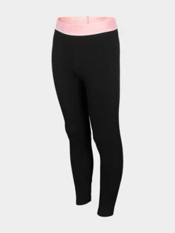 4F Leggings In Schwarz
