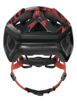Abus Fahrradhelm "MountZ" In Schwarz/ Rot -Kinderprodukte abus fahrradhelm mountz in schwarz rot 2
