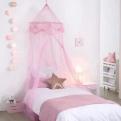 Baldachin In Rosa -Kinderprodukte atmosphera createur dinterieur baldachin in rosa 2