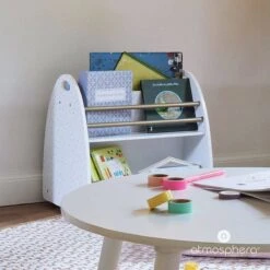 Bücherregal In Grau -Kinderprodukte atmosphera createur dinterieur bucherregal in grau 6