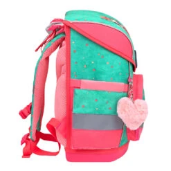 4tlg-Set: Schulranzen Cute Sloth In Türkis – (H)37 X (B) 30 X (T) 19 Cm -Kinderprodukte belmil 4tlg set schulranzen cute sloth in turkis h 37 x b 30 x t 19 cm 3