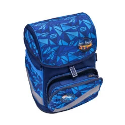 Premium Schulranzen-Set 5tlg. Smarty Plus "Glacier Blue" Mit Brustgurt -Kinderprodukte belmil premium schulranzen set 5tlg smarty plus glacier blue mit brustgurt 12