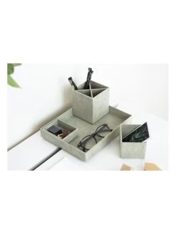 4tlg. Set: Desktop-Organizer "Lena" In Beige -Kinderprodukte bigsobox 4tlg set desktop organizer lena in beige 5