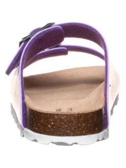 Pantoletten In Flieder -Kinderprodukte bio pinguin pantoletten in flieder 2