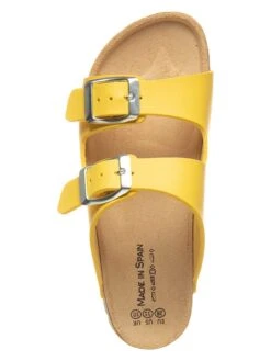 Pantoletten In Gelb -Kinderprodukte bio pinguin pantoletten in gelb 3