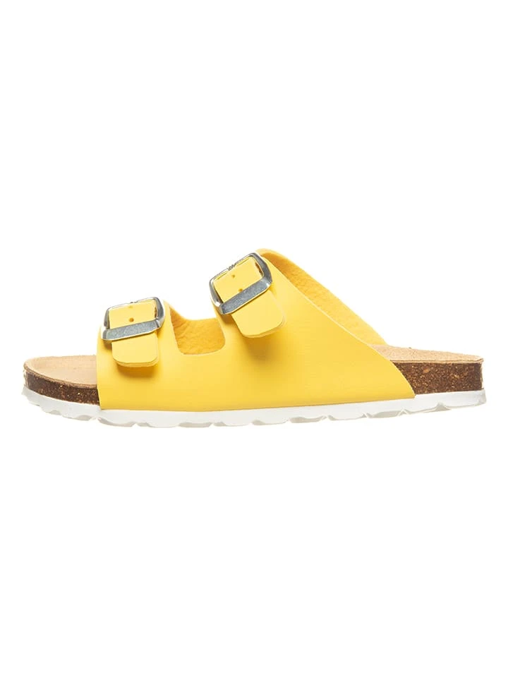Pantoletten In Gelb