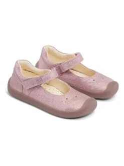 Bundgaard Leder-Ballerinas "The Walker" In Rosa