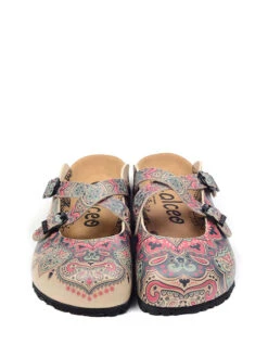 Clogs In Beige/ Bunt 10 Clogs In Beige/ Bunt -Kinderprodukte calceo clogs in beige bunt 3