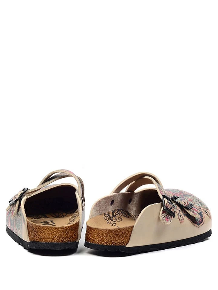 Clogs In Beige/ Bunt 7 Clogs In Beige/ Bunt – Bild 5