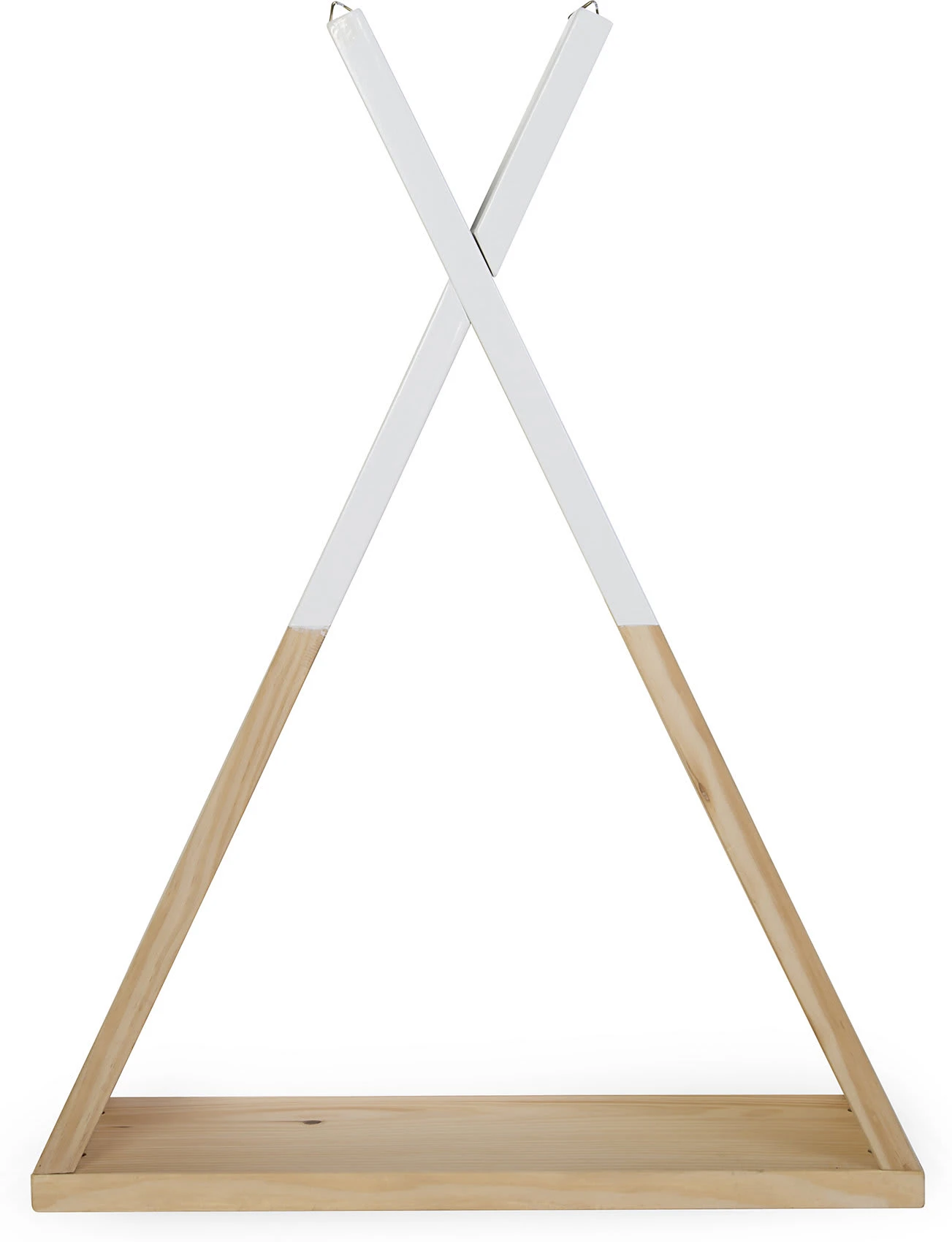 Childhome Wandregal Tipi, Natur/weiß 4 Childhome Wandregal Tipi, Natur/weiß – Bild 2