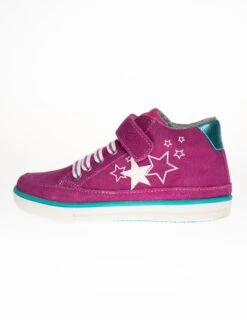 Ciao Leder-Sneakers In Fuchsia