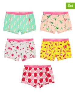 5er-Set: Pantys In Bunt