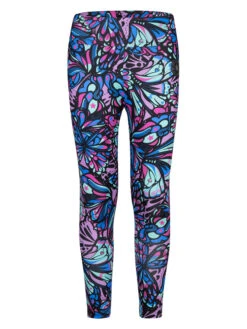 Converse Leggings In Blau/ Lila