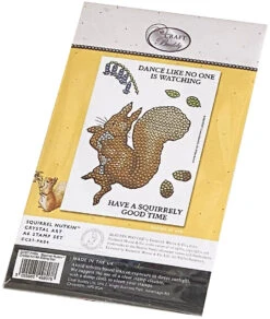 Eichhörnchen Nutkin - Crystal Art A6 Stempelset
