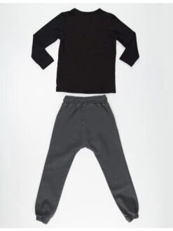 2tlg. Outfit "Bricks" In Blau/ Dunkelblau -Kinderprodukte denokids 2tlg outfit bricks in blau dunkelblau 2