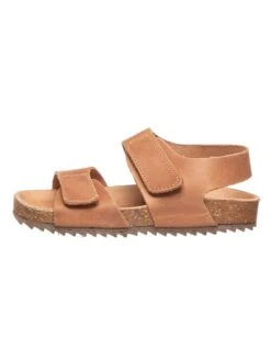 El Naturalista Leder-Sandalen In Camel