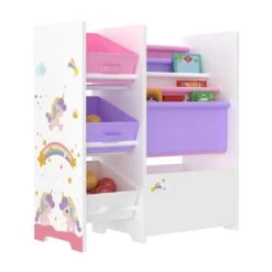 Kinderregal Vimianzo In Lila Rosa (H)60cm (B)65cm (T)30cm -Kinderprodukte en casa kinderregal vimianzo in lila rosa h 60cm b 65cm t 30cm 3