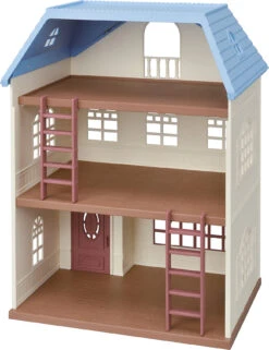 Epoch Sylvanian Families Himmelblaues Dreistöckiges Haus Geschenk Set, Limitiert -Kinderprodukte epoch sylvanian families himmelblaues dreistockiges haus geschenk set limitiert 2