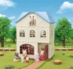 Epoch Sylvanian Families Himmelblaues Dreistöckiges Haus Geschenk Set, Limitiert -Kinderprodukte epoch sylvanian families himmelblaues dreistockiges haus geschenk set limitiert 7