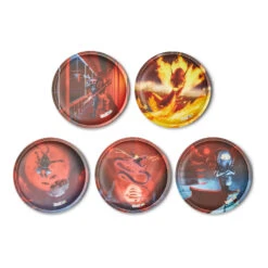 Ergobag Klettie-Set Feuerdrache, 5-tlg.