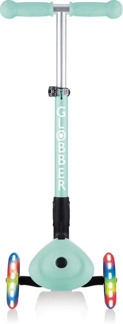 GLOBBER Junior Foldable Fantasy Lights Mint-Tribal, Mit Leuchtrollen -Kinderprodukte globber junior foldable fantasy lights mint tribal mit leuchtrollen 4