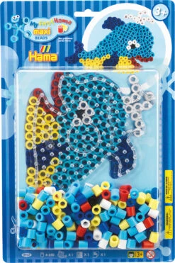 HAMA 8932 Blister Wal, 250 Maxi-Perlen & Zubehör