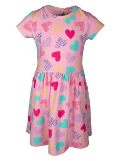 Kleid In Rosa/ Bunt