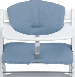 HAUCK Hochstuhlauflage, Dusty Blue -Kinderprodukte hauck hochstuhlauflage dusty blue 3