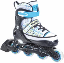 HUDORA Inliner HD Karo Blau