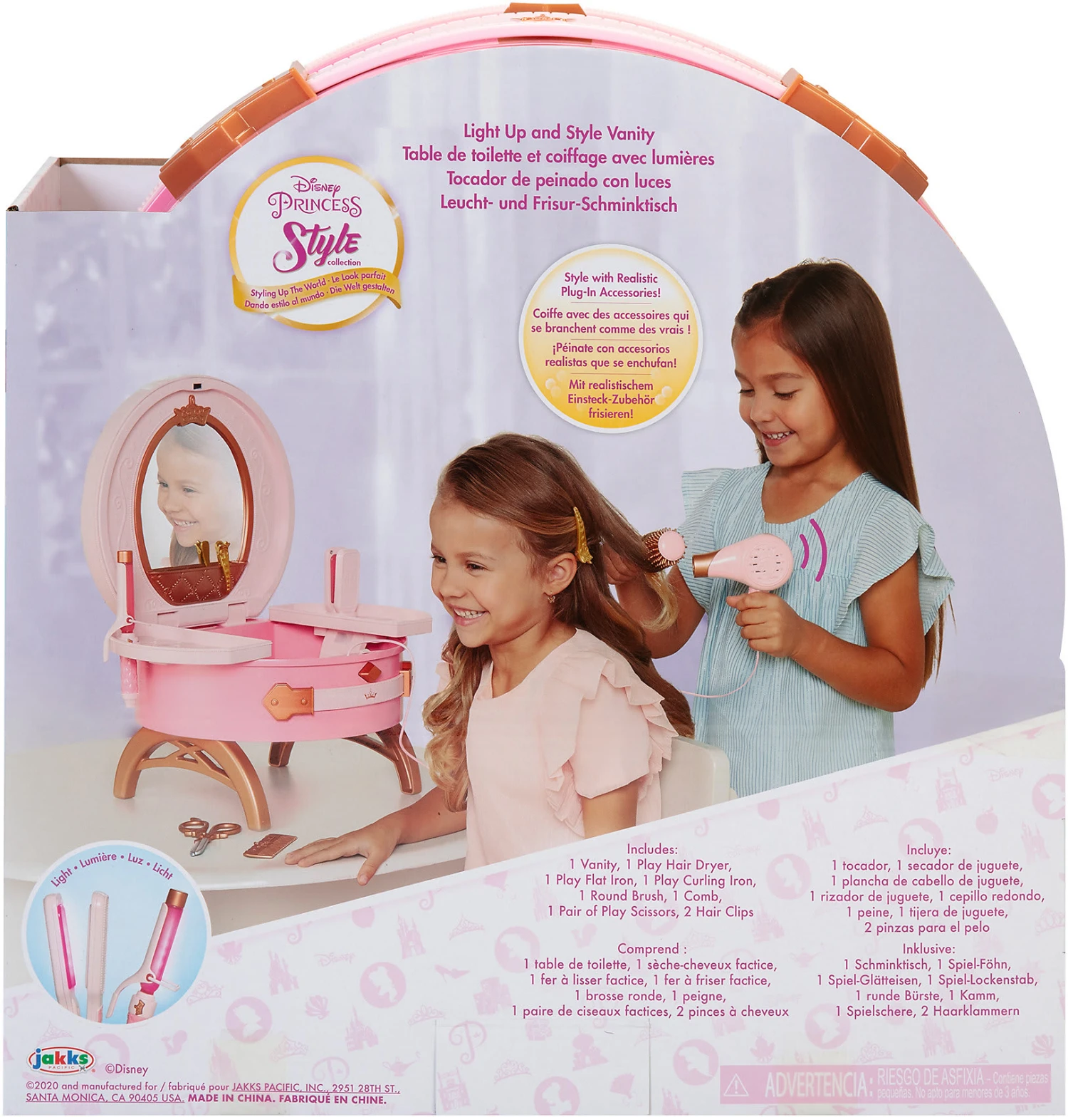 JAKKS PACIFIC Mobiler Schminktisch, Mit Zubehör 8 JAKKS PACIFIC Mobiler Schminktisch, Mit Zubehör – Bild 6