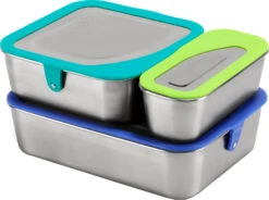 Klean Kanteen Edelstahl Food Box Set, 3-tlg.