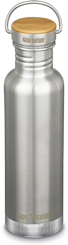 Klean Kanteen Vakuum Edelstahl-Isolierflasche ® Classic Brushed Stainless, 592 Ml,...