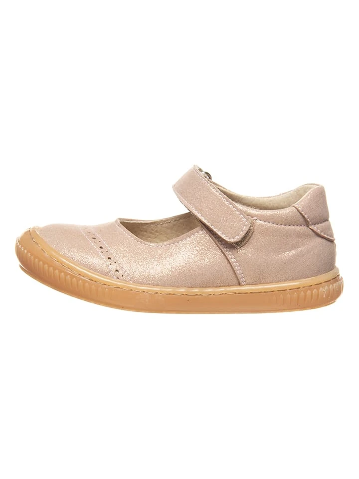 Leder-Spangenballerinas In Rosa 3 Leder-Spangenballerinas In Rosa