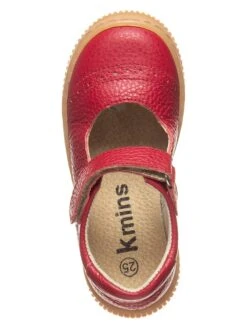 Leder-Spangenballerinas In Rot -Kinderprodukte kmins leder spangenballerinas in rot 3