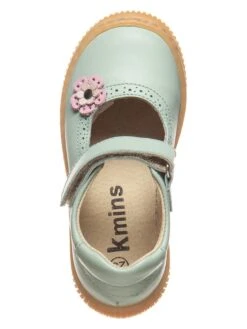 Leder-Spangenballerinas In Türkis -Kinderprodukte kmins leder spangenballerinas in turkis 3