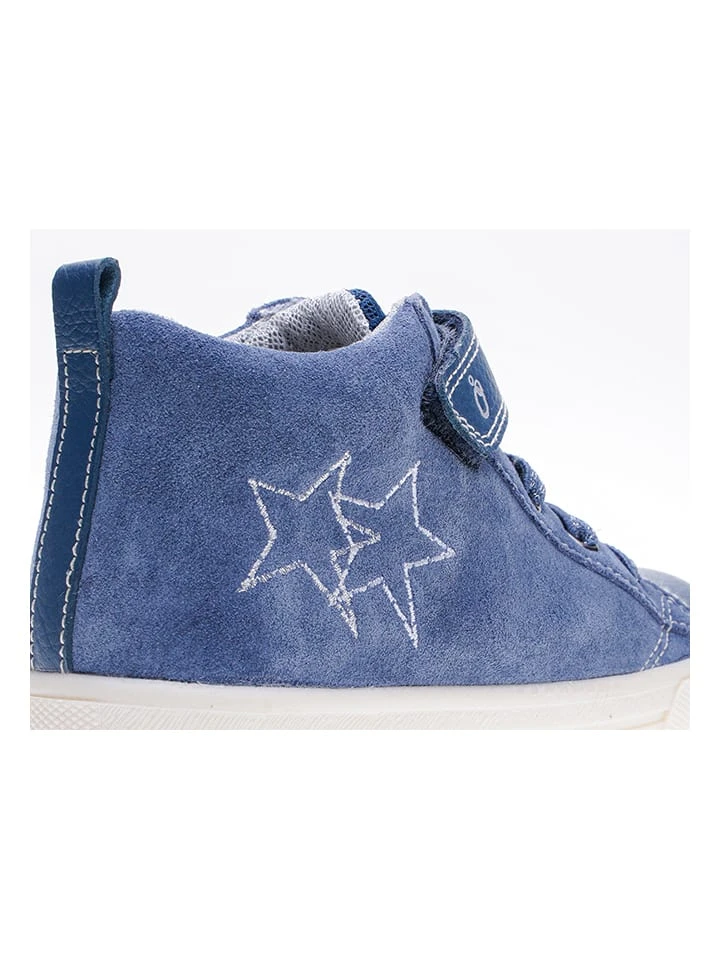 Leder-Sneakers In Blau 9 Leder-Sneakers In Blau – Bild 7