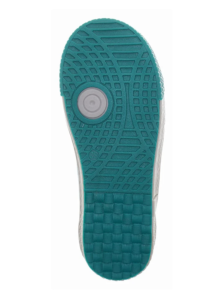 Leder-Sneakers In Türkis 9 Leder-Sneakers In Türkis – Bild 7