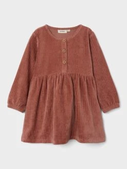 Lil Atelier Kleid "Rina" In Altrosa