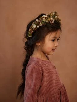 Lil Atelier Kleid "Rina" In Altrosa 11 Lil Atelier Kleid "Rina" In Altrosa -Kinderprodukte lil atelier kleid rina in altrosa 4