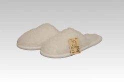 Pantoffel Für Wohlig-warmes Fußgefühl In Ecru