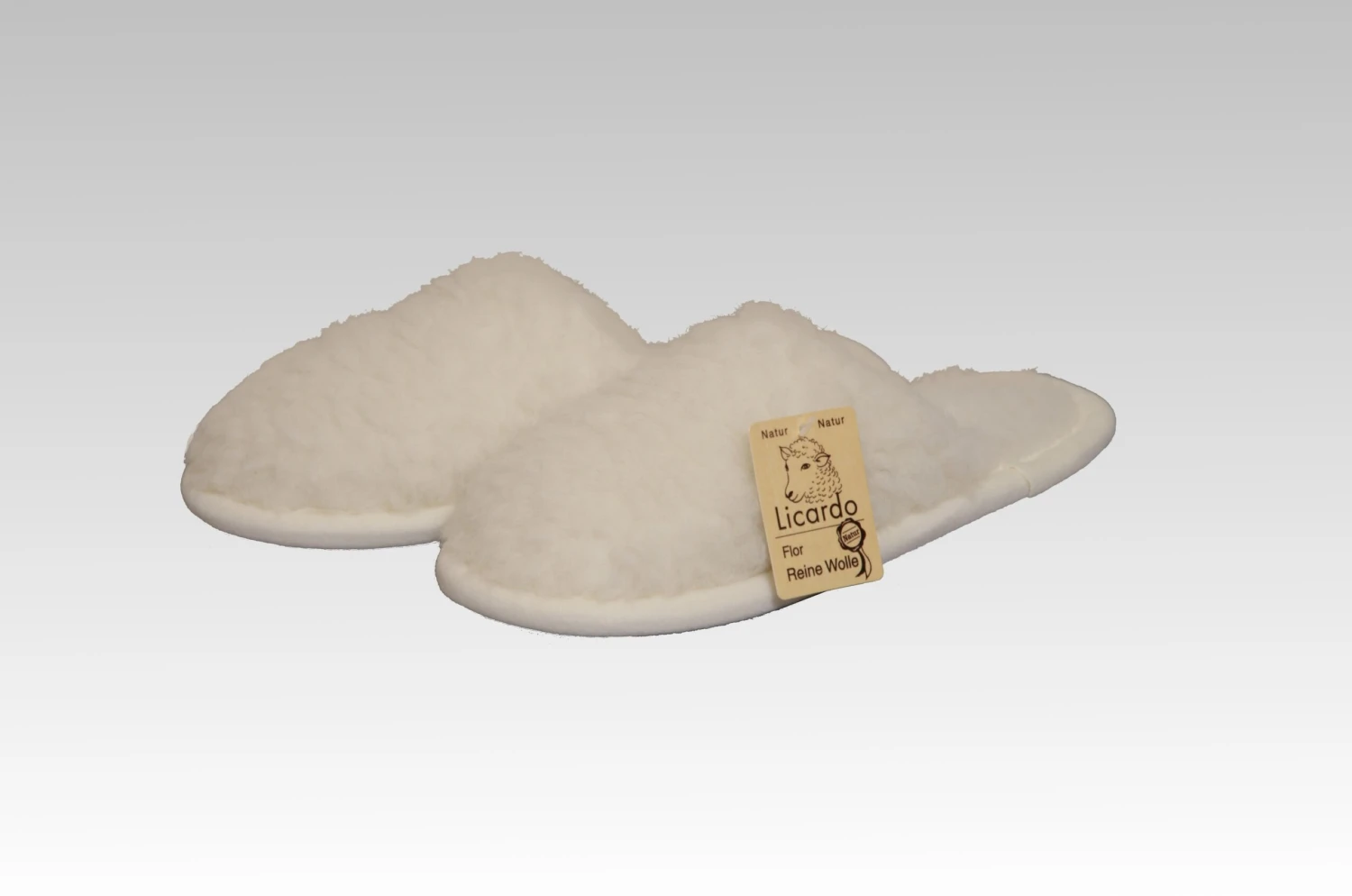 Pantoffel Für Wohlig-warmes Fußgefühl In Ecru