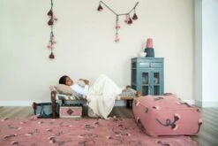 Lorena Canals Puff "English Garden Ash Rose" In Mehrfarbig - 54x54x27 Cm -Kinderprodukte lorena canals puff english garden ash rose in mehrfarbig 54x54x27 cm 5