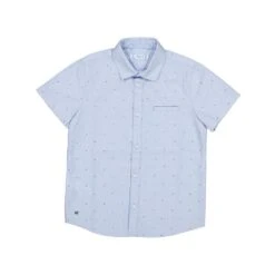 Mayoral Kinderhemd Kurzarm In Hellblau