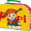 Micki Kinderkoffer Pippi Langstrumpf Gelb, 25 Cm -Kinderprodukte micki kinderkoffer pippi langstrumpf gelb 25 cm