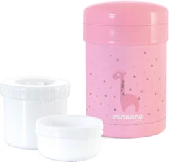 Miniland Thermobehälter Thermetic, 600 Ml, Pink