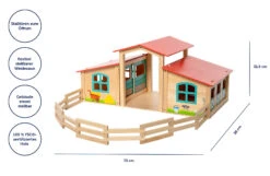 Kinderprodukte -Kinderprodukte mytoys originals pferdestall aus holz 1