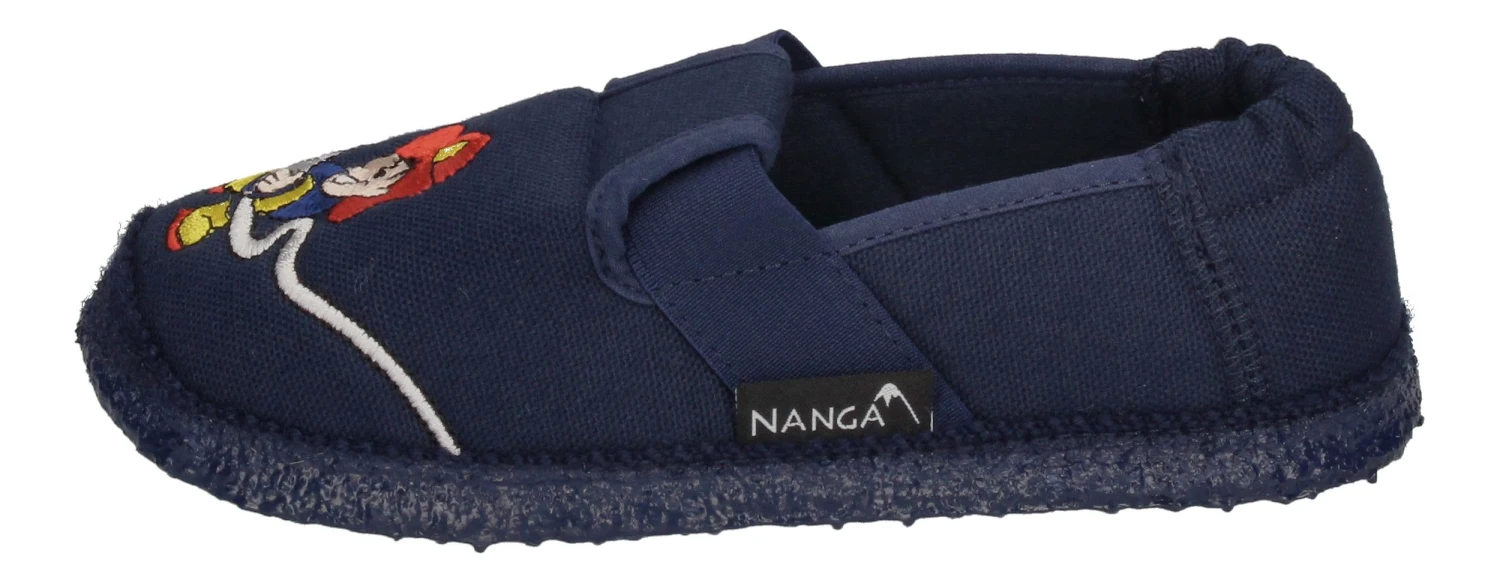 Nanga Hausschuhe FEUERWEHR In Blau 4 Nanga Hausschuhe FEUERWEHR In Blau – Bild 2