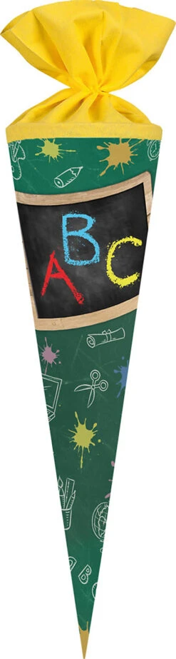 Schultüten-Set ABC, 3-tlg., 70 Cm