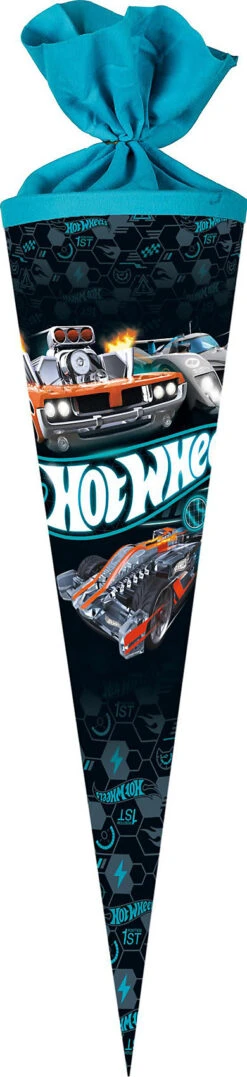 Schultüten-Set Hot Wheels, 4-tlg., 70 Cm
