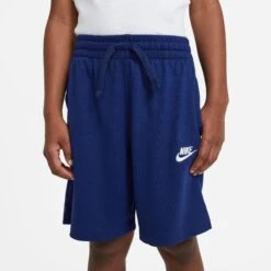 Nike Sportswear Shorts NSW In Blue Void-white-white -Kinderprodukte nike sportswear shorts nsw in blue void white white 5